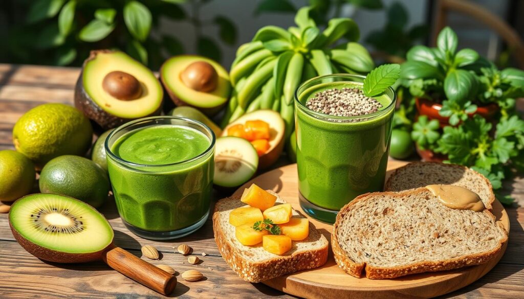 alkaline breakfast, anti-inflammatory diet, plant-based nutrition