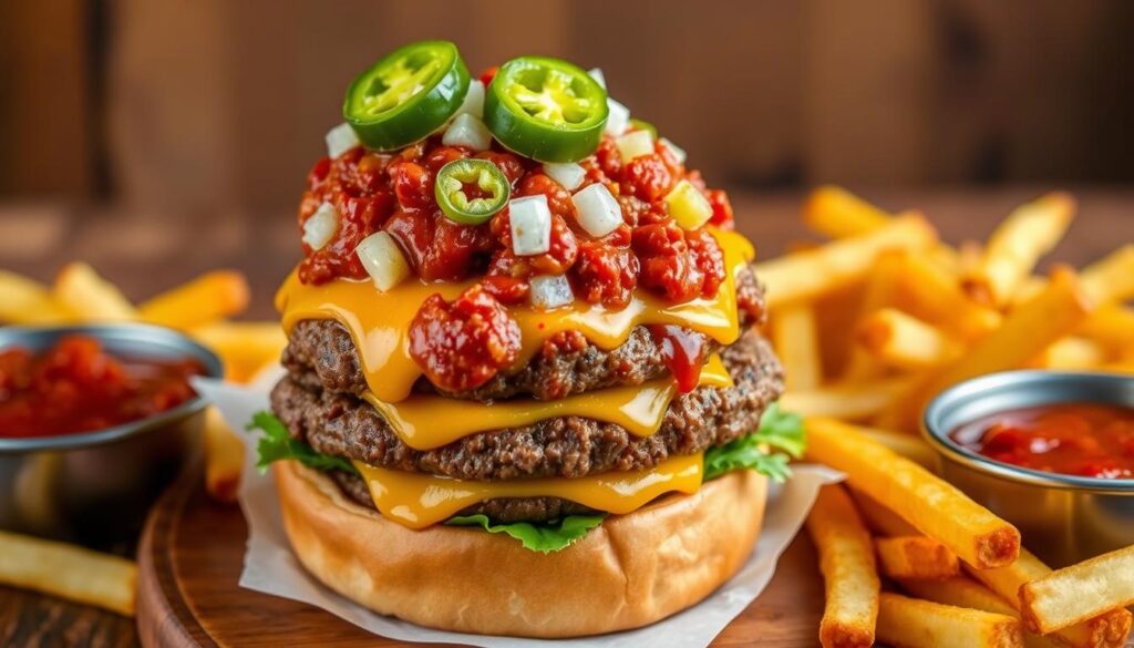 chili burger