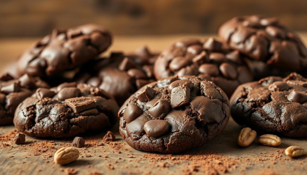 chocolate fudge cookies