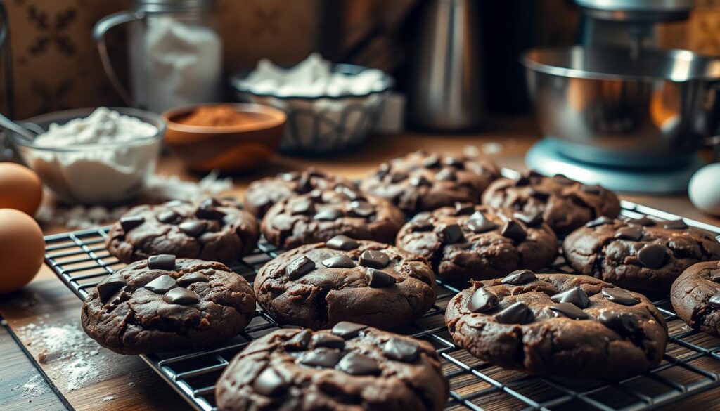 chocolate fudge cookies