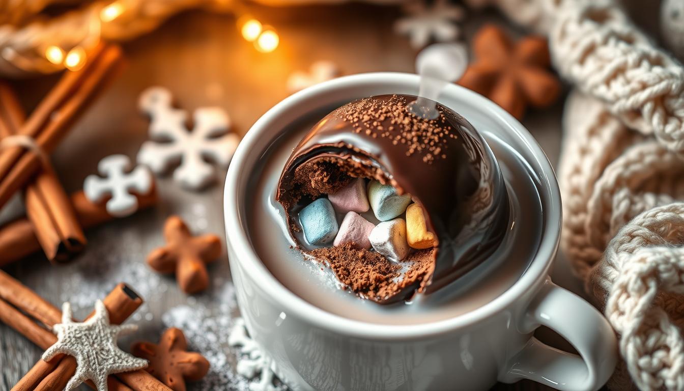 hot chocolate bomb