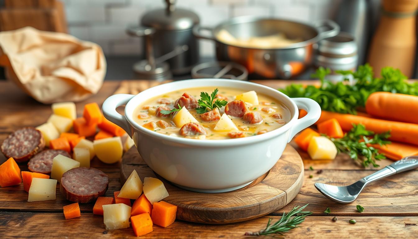 kielbasa and potato soup