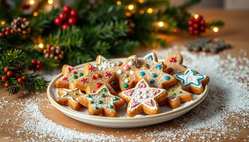 mini gingerbread cookies, Christmas cookie bites, festive miniature bakes, diminutive spiced delights