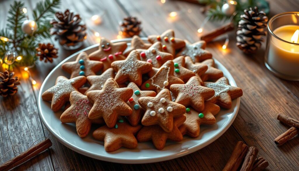 mini gingerbread cookies