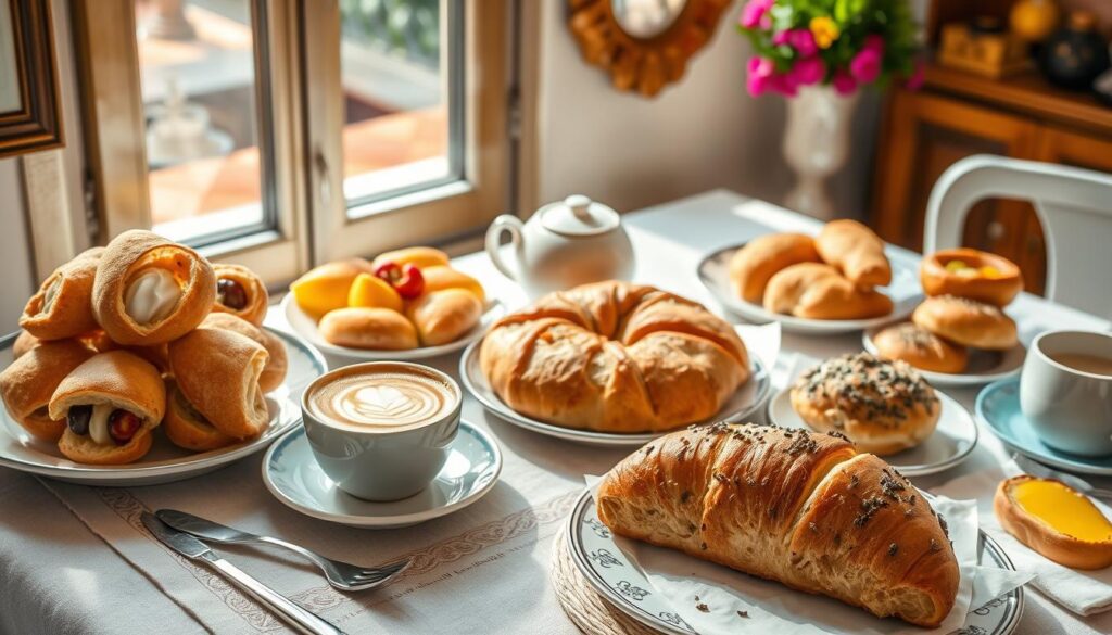 regional italian breakfast, italian morning meals