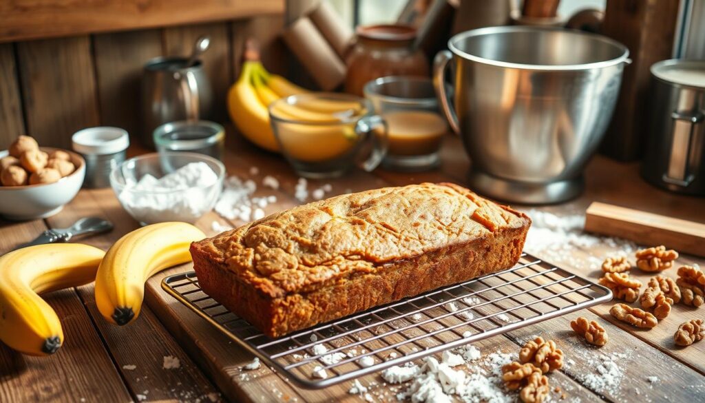 Baking Banana Bread