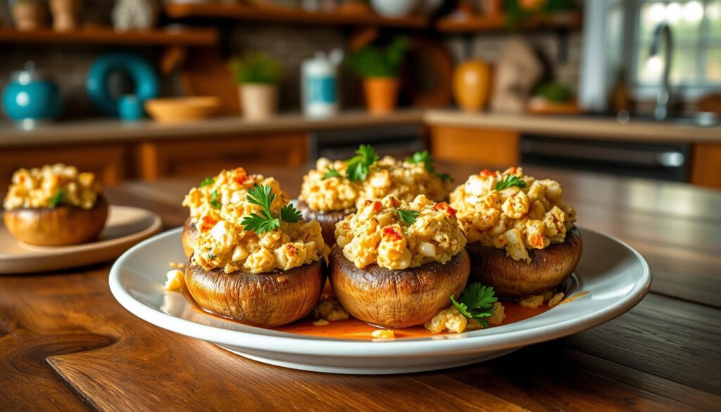 Red Lobster Stuffed Mushrooms