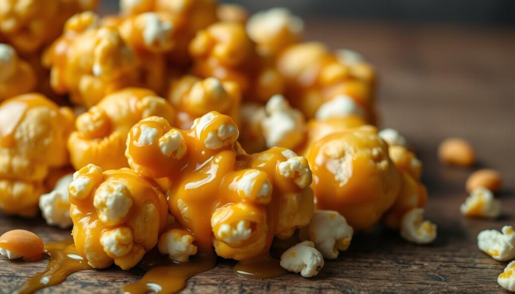 caramel popcorn balls