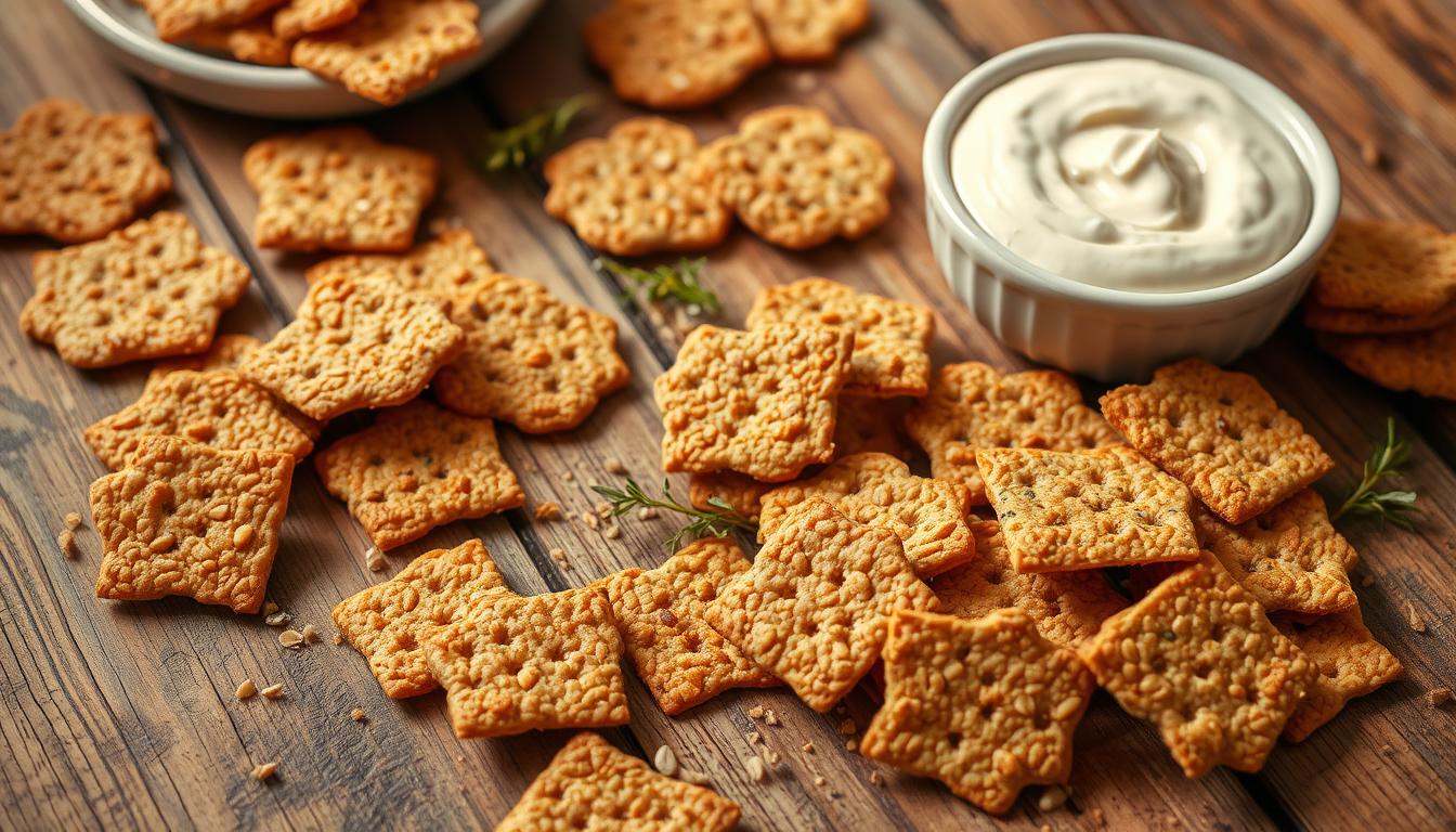 flax seed crackers