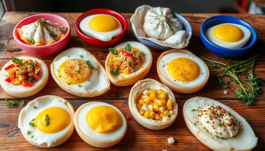 folded egg variations, New York bodega cuisine