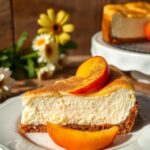 peach cobbler cheesecake